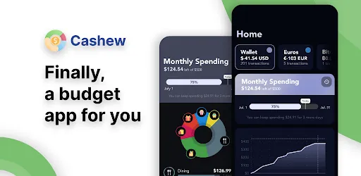 Cashew—Expense Budget Tracker