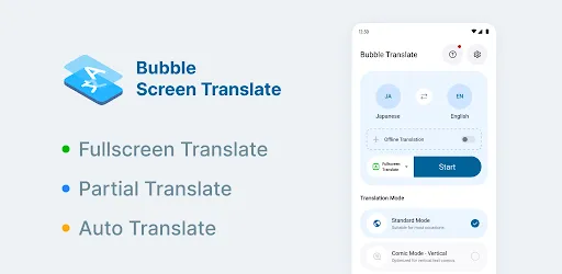 Bubble Screen Translate