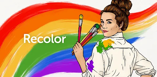 Recolor - Adult Coloring Book