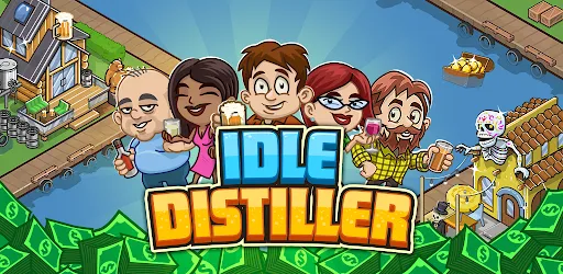 Idle Distiller Tycoon Game