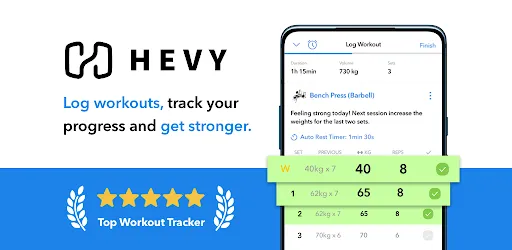 Hevy - Gym Log Workout Tracker