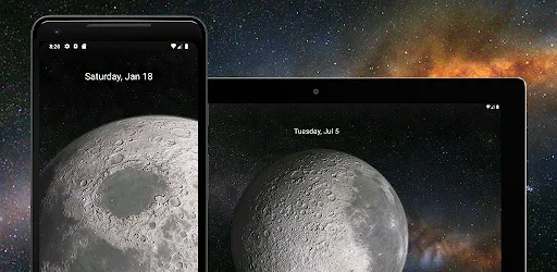 Moon 3D Live Wallpaper